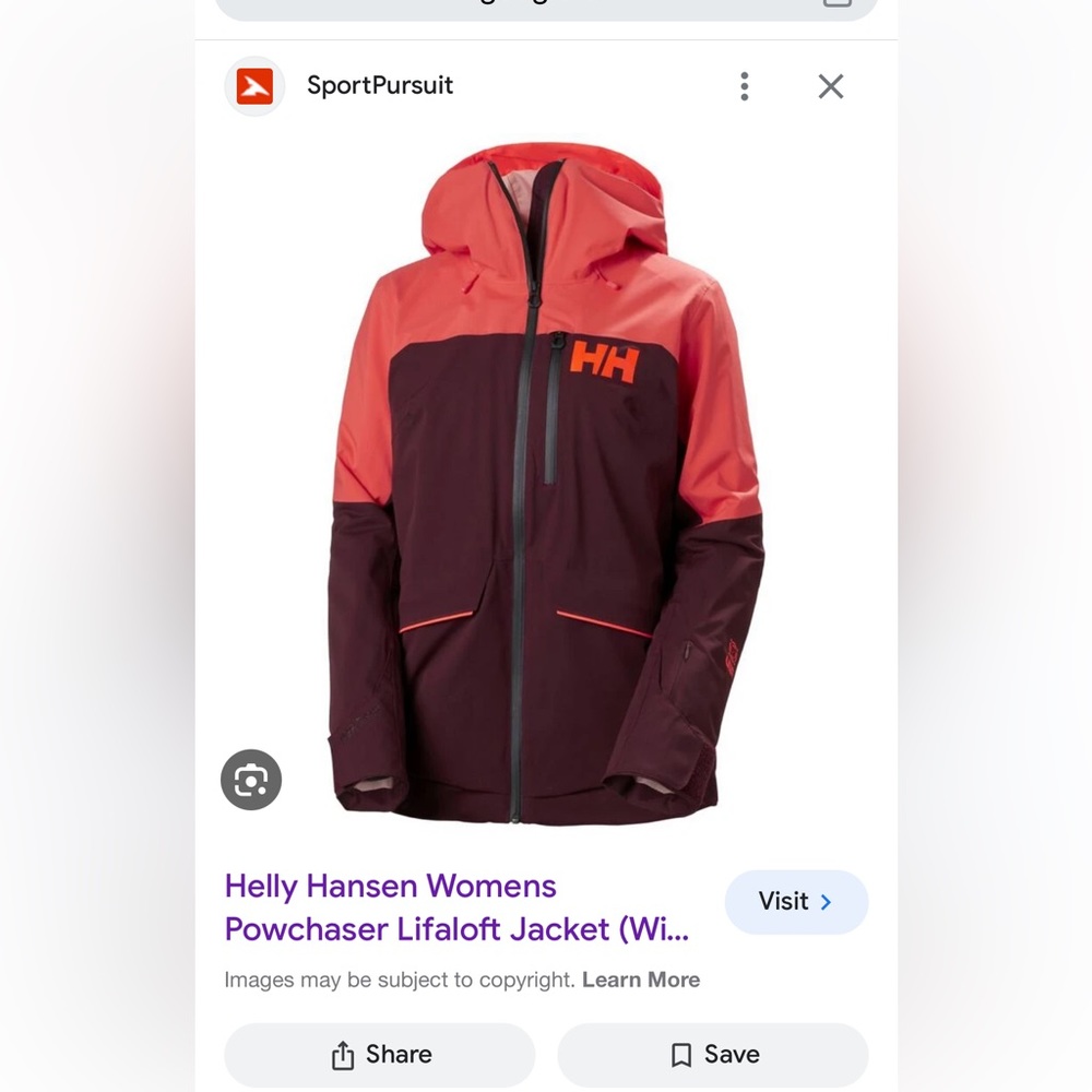 Helly Hansen Powchaser Ski Jacket